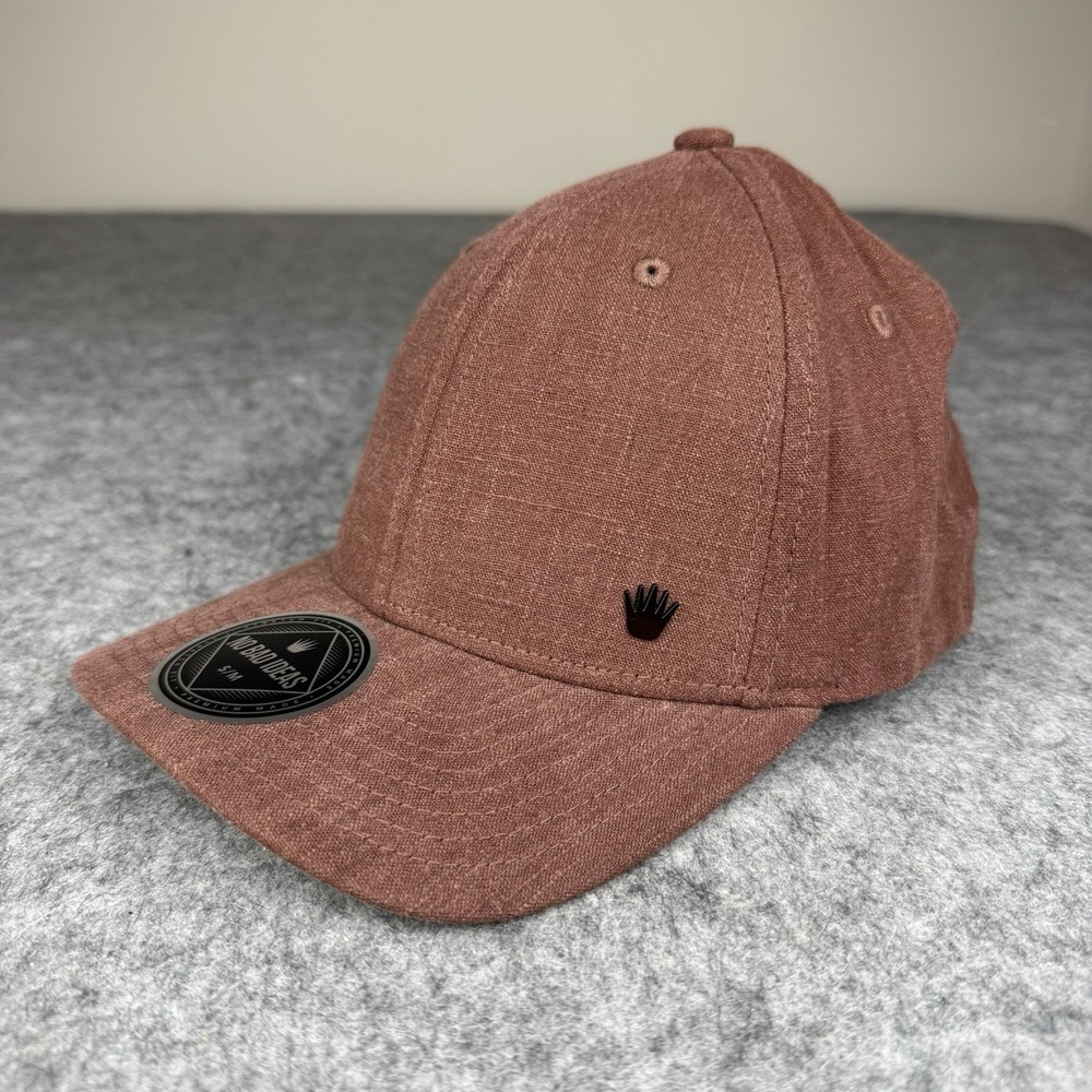 No Bad Ideas NWT NBI Hamilton 2.0 Mens Stretch Fit Hat S/M Brown